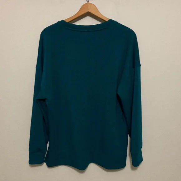 SPANX AirEssentials® Teal Green Crewneck Tunic, Size XL extra large - Picture 5 of 9